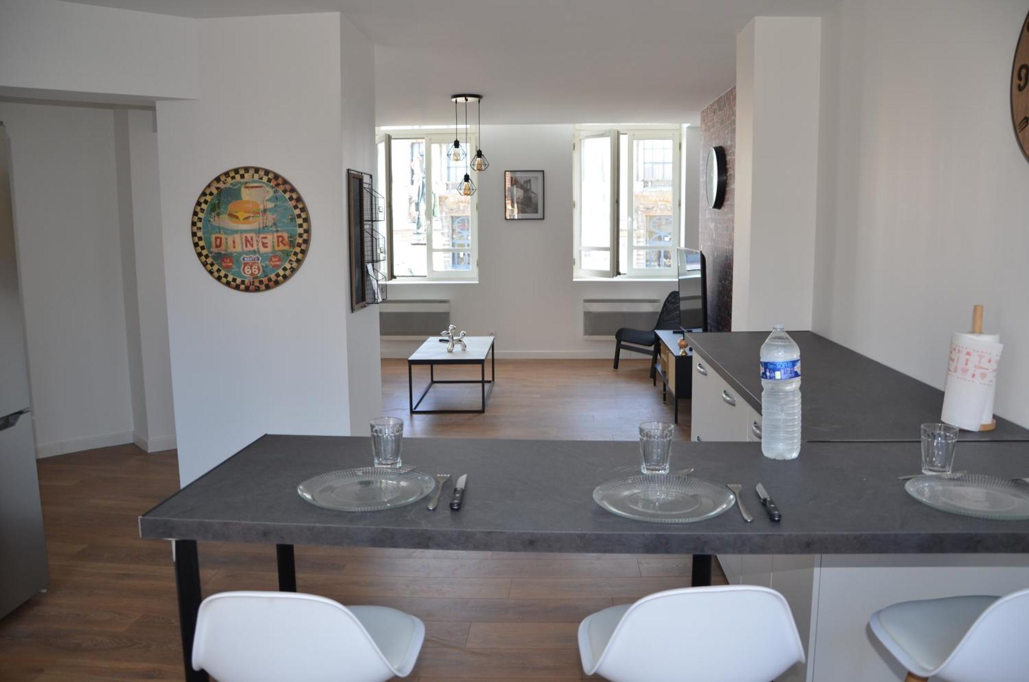 Le Gambetta Theatre De Calais Apartment Bagian luar foto