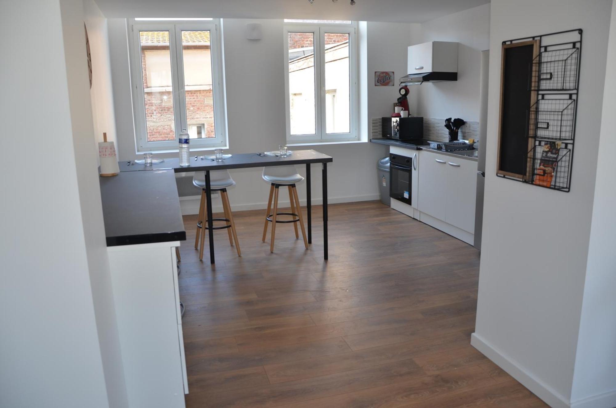 Le Gambetta Theatre De Calais Apartment Bagian luar foto